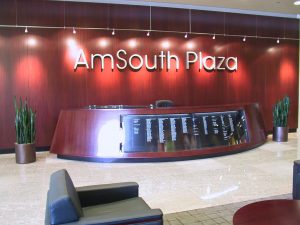 AmSouth Plaza Lobby