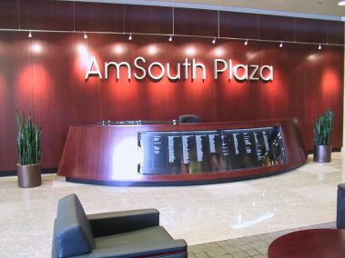 AmSouth Plaza Lobby