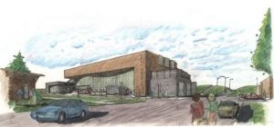 Photo of Mississippi Delta Museum drawing