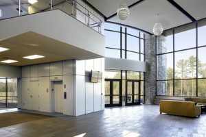 Interior photo of Pinelake Education and Administration Building