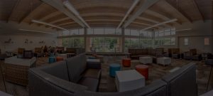 Interior photo of Jackson Academy Learning Center commons
