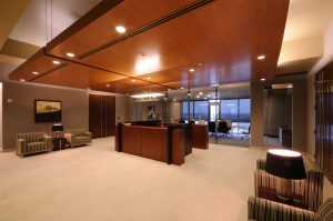 Interior photo of Adams and Reese PLLC lobby