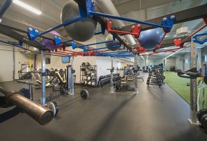 Interior photo of MS Sports Medicine gym