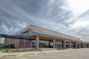 Exterior photo of Pinelake Reservoir student center