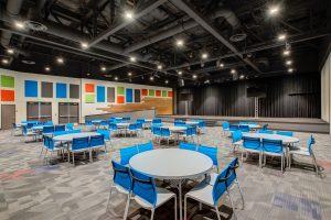 Interior photo of Pinelake Reservoir student center