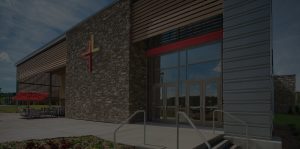 Exterior photo of Pinelake Reservoir student center