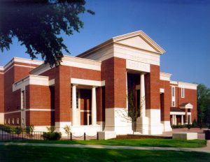 Exterior photo of John D. Williams Library