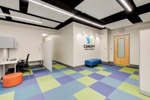 Interior photo of Canopy Children's Solutions Center