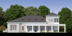 Exterior photo of Beavers Pediatric Dentistry rendering