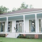 Exterior photo of Lowry house after construction