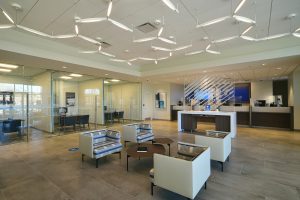 Interior view of Trustmark Brandon lobby
