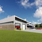 Photo of Fire Station 20 rendering
