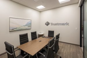 Conference room at bank
