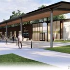 Exterior Rendering at Entry