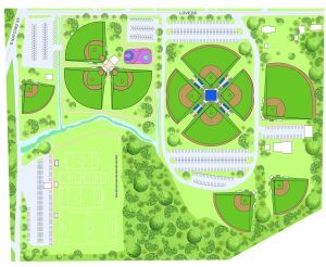 Rendering of Masterplan